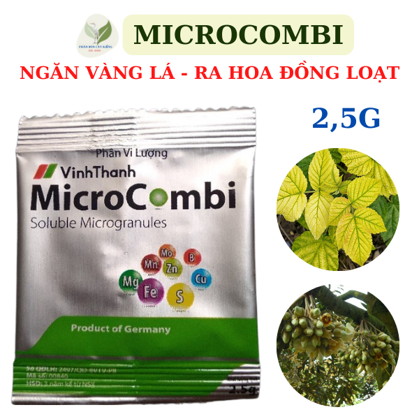 Phân bón lá vi lượng - Microcombi - Gói 2,5g