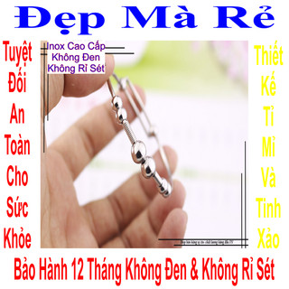 Kiềng đeo chân nam bé trai - An toàn cho trẻ - Cam kết 1 đổi 1 nếu đen và gỉ sét