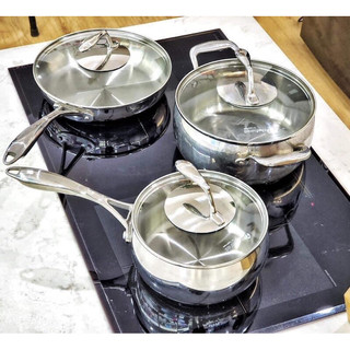 Combo nồi 3.8l + quánh 2.4l + chảo 24cm tupperware