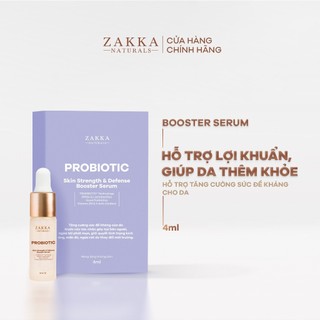  Tinh Chất Hỗ Trợ Khỏe Da Probiotic Skin Strength & Defense Booster Zakka Naturals 4ml