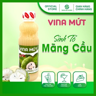 Mứt sinh tố vina mứt chai 1000ml - chuyên dùng pha chế trà trái cây và sinh tố - đủ vị trái cây tự nhiên