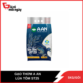 Gạo st25 tôm lúa gạo a an túi 5 kg