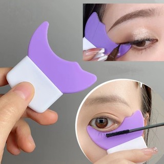 Khuôn kẻ mắt silicon, dụng cụ kẻ mắt, chuốt mascara đa năng nhỏ gọn tiện dụng