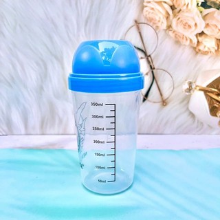 Bình lắc sữa,ngũ cốc/ bình lắc nhựa cao cấp alphalipid 350ml