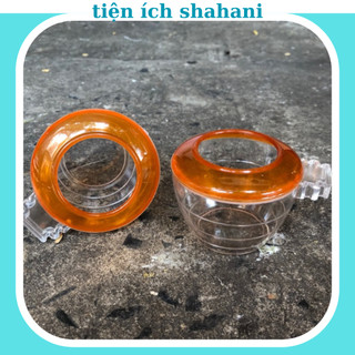 Cóng đỏ đựng thức ăn nước uống cho chim khuyên chào mào cu gáy my giá rẻ