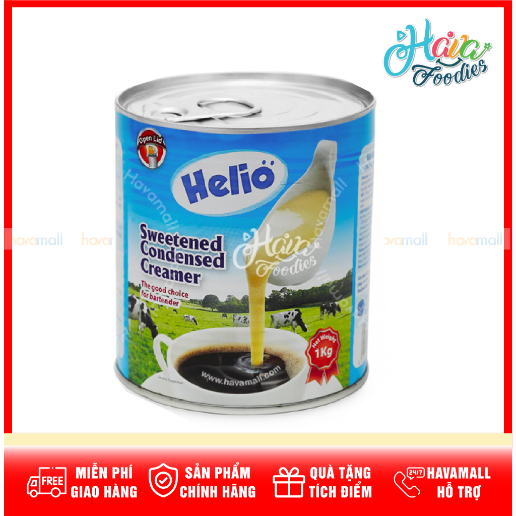 Sữa Đặc Helio Nắp Giật 1kg