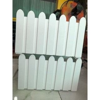 Châu composite màu trắng kt 50x20x25