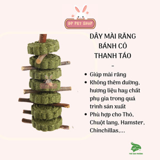 Dây Bánh Cỏ Mài Răng - Thanh Táo phù hợp cho Thỏ, Hamster, Chuột lang, Chinchillas,... - Thỏ Đan Phượng