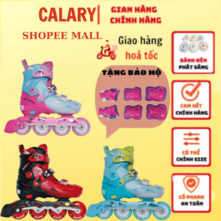 Giày Patin Trẻ Em Cao Cấp COUGAR  Cougar MZS 333 - Có Form Chắc Chắn, 8 Bánh Phát Sáng