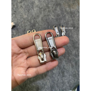 Đầu Khoá kéo YKK Số 5, số 8 màu đen và màu trắng bạc, phụ kiện thay thế túi xách, vali