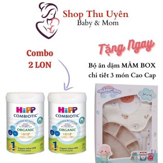 Sữa Bột Công Thức HiPP Organic Combiotic Đức Lon 800g