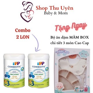 Sữa Bột Công Thức HiPP Organic Combiotic Đức Lon 800g