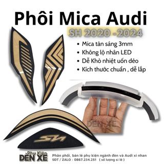 Phôi đèn led audi sh2024 - tạo hình audi , không lộ nhân led, dễ uốn khuân
