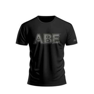 Áo thun abe applied nutrition abe black t-shirt