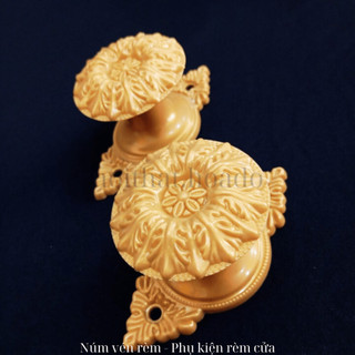 Núm Cột Dây Rèm Cửa Nhựa Cổ Điển, Núm Vén Dây Buộc Rèm, Móc Treo Dây Màn,Trang Trí  - Phụ Kiện Rèm Cửa