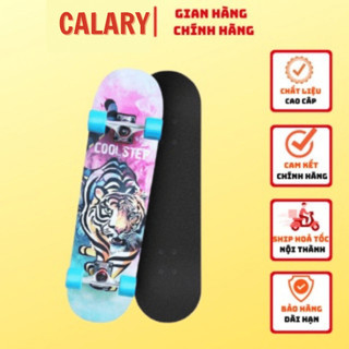 Ván Trượt Cougar-Skateboard 1100-10 Chính Hãng, Chất Liệu Gỗ Ép Cao Cấp, Mặt Nhám Chống Trơn Trượt