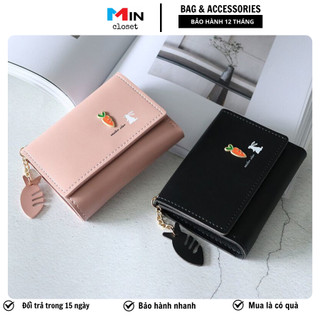 Ví Bóp Nữ Cầm Tay Mini Hình Thỏ Dễ Thương Mincloset V01