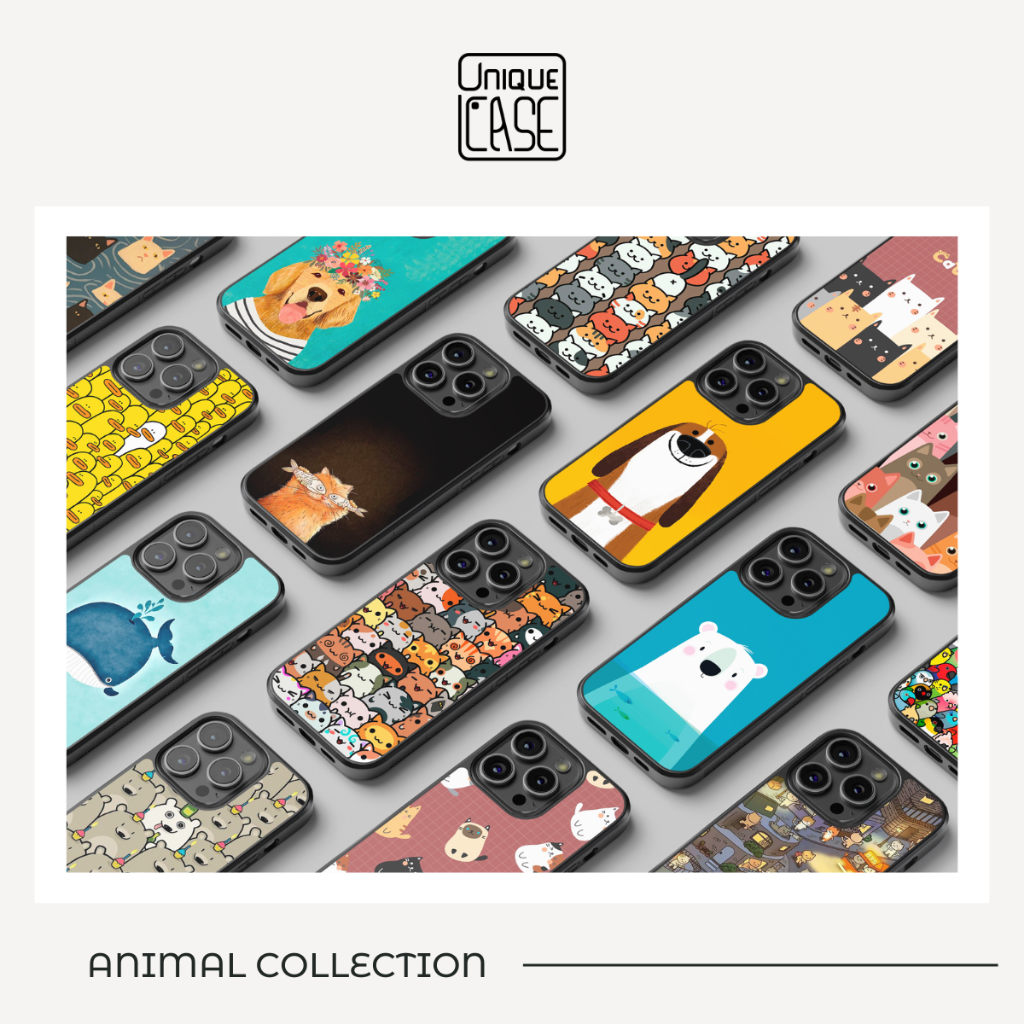 Ốp lưng Unique Case dành cho iPhone hình thú Animal ANI070