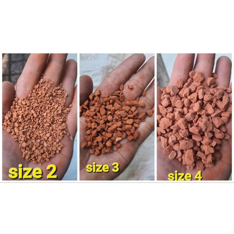 ( 5kg ) sạn gốm ceramic chuyên làm nền cho cá lóc và hồ thủy sinh và tép