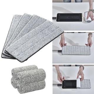 🏵️🏵️Bông lau nhà thay thế Bông lau miếng lau nhà thay thế cho cây lau nhà tự vắt 12x33cm