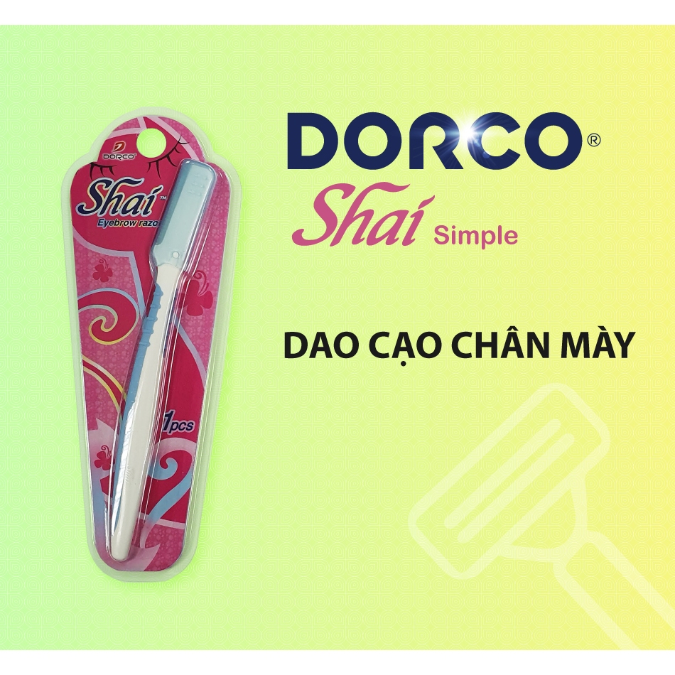 Dao cạo chân mày DORCO Shai Simple