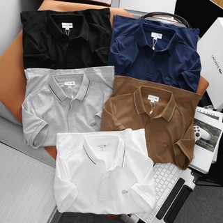 Áo Thun POLO L.C 4 MÀU TRƠN BASIC CHO NAM, Áo POLO Cao Cấp Thoáng Mát, Chuẩn Form, Sang Trọng cho nam