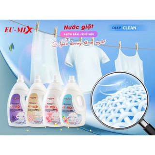 Nước giặt xả cao cấp eu-mix công nghệ đức 3.2kg