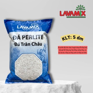 Đá Trân Châu (Đá Perlite túi 5dm3) - giá thể trồng cây thủy canh, trồng sen đá, trồng rau hữu cơ | Green House