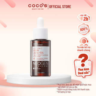 Siêu Tinh Chất Mờ Thâm Dưỡng Trắng Vitamin C SAP Neogen Dermalogy Real Vita C Serum 32g