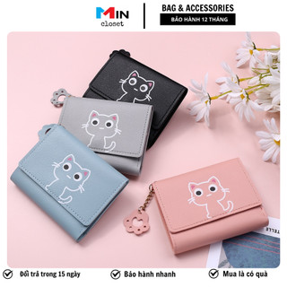 Ví nữ Ví mini cầm tay giá rẻ gấp gọn, ví tiền cao cấp V24