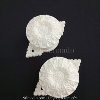 Núm Cột Dây Rèm Cửa Nhựa Cổ Điển, Núm Vén Dây Buộc Rèm, Móc Treo Dây Màn,Trang Trí  - Phụ Kiện Rèm Cửa