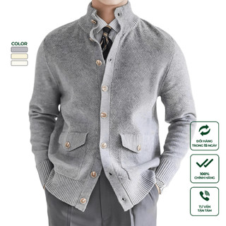 Áo Cardigan Dệt Kim Harold Season 2 Chất Vải Mềm Mịn, Không Xù Lông, Không Co Rút, Đứng Form - Hàng Cao Cấp