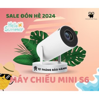 [Máy Chiếu Mini S6] MÁY CHIẾU HD - HỖ TRỢ FULL HD