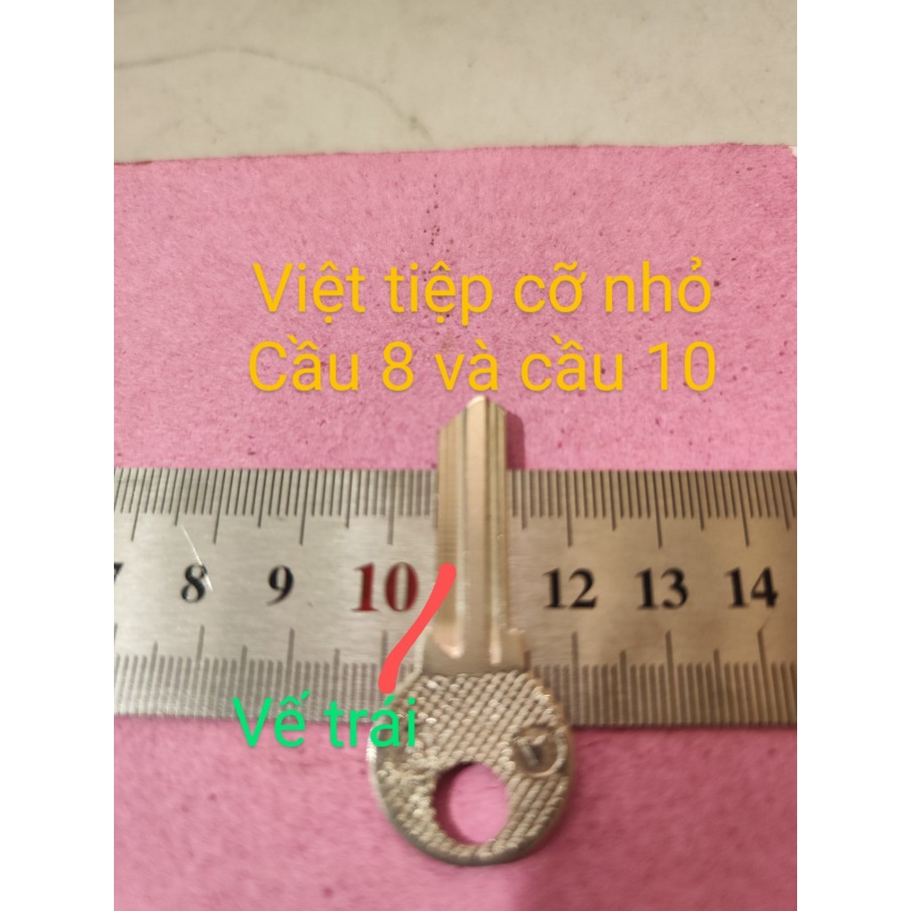 Phôi chìa khoá Việt Tiệp cầu 8-combo 5 cái