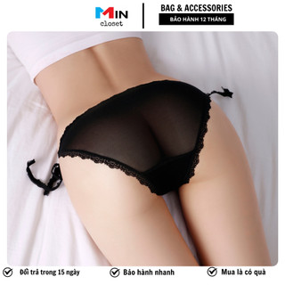 Quần lót nữ, quần lót dây cột ren lưới siêu sexy mincloset q17