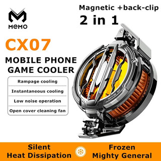 Bộ Quạt Tản Nhiệt Làm Mát Điện Thoại Memo FL01/AK03 - Giúp tản nhiệt khi chơi game Pubg, Free Fire, Liên Quân -dc4456