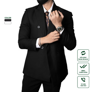 Áo Blazer Cao Cấp Harold Alphabounce 6x1 - Áo Vest Công Sở Sang Trọng, Chống Nhăn, Đứng Form, Độ Bền Cao