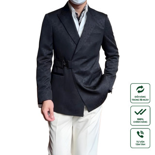 Áo Blazer Nam Cao Cấp Harold Glasgow - Vest Đi Tiệc Thời Thường, Sang Trọng, Co Giãn Chống Nhăn, Đứng Form