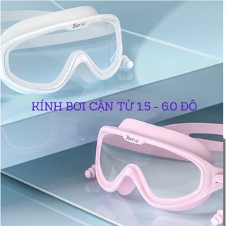 Kính bơi cận người lớn từ 1.5 độ - 6 độ Kính bơi cận nam nữ chống mờ sương kín nước chính hãng hiệu YouYou Yuripromax