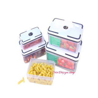 Bộ 5 hộp lạnh nhựa đựng thức ăn đủ cỡ