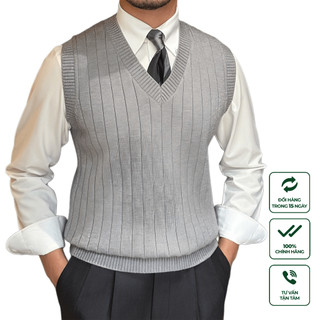Áo Gile Len Nam Cao Cấp Harold Season 4 Vải Dày Dặn Mềm Mịn, Không Xù Lông, Đứng Form - Hàng Cao Cấp