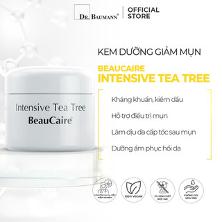 Kem dưỡng tràm trà giảm mụn Beaucaire Intensive Tea Tree 50 ml