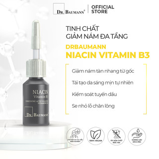 Tinh chất Dr. Baumann mờ nám, dưỡng sáng da Niacin Vitamin B3 7ml