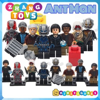 Đồ chơi Xếp hình Ant Man & The Wasp Người kiến gồm Luis - Hank Pym - Janet Van Dyne - Goliath Minifigures Xinh X0224