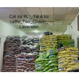 Cát vệ sinh cho mèo -Cát LuNa liter 8L hương cafe, vón cục, khử mùi, diệt khuẩn, mùi nhẹ nhàng dễ chịu