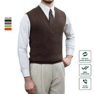 Áo Gile Len Nam Cao Cấp Harold Season 5 Vải Mềm Mại, Dày Dặn, Giữ Ấm Tốt, Không Xù Lông, Không Phai Màu