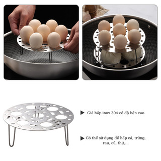 Vỉ hấp chân gấp Super Chef, inox 304
