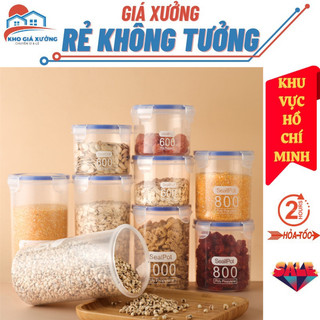 Hộp nhựa tròn đựng thực phẩm nắp gài kín chất liệu nhựa pp an toàn sử dụng,size 800ml