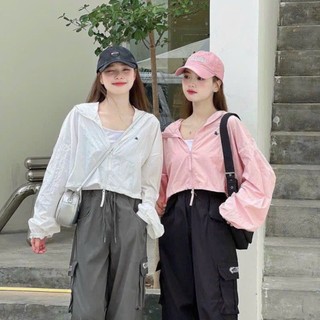 Áo Khoác Gió Nữ CROPTOP