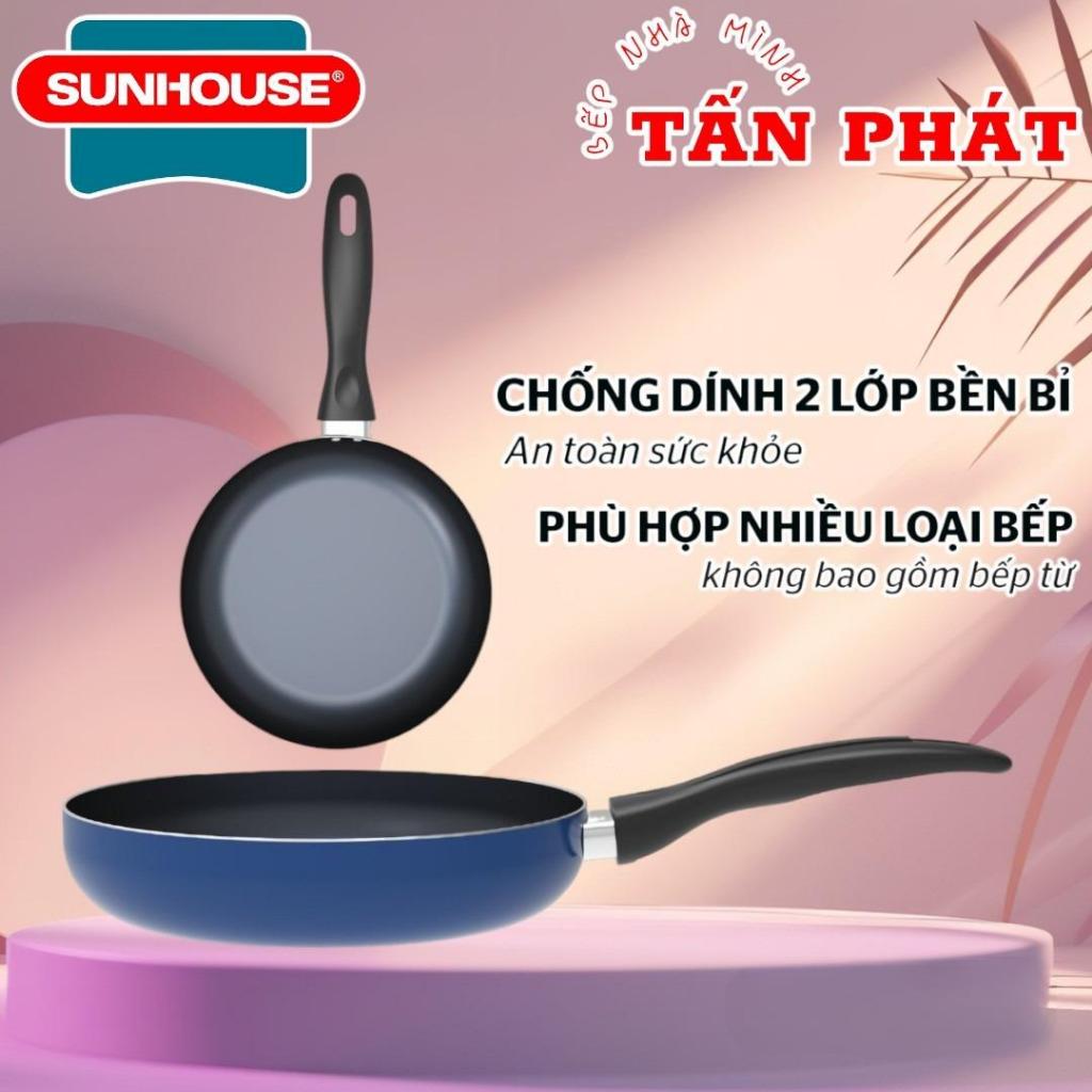 Chảo chống dính SUNHOUSE nhiều size (không dùng bếp từ)